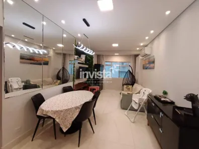 Apartamento com 3 Quartos à venda, 126m² no Gonzaga, Santos