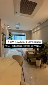 Apartamento com 3 Quartos à venda, 91m² no Boa Viagem, Recife