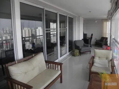 Apartamento com 4 Quartos para alugar, 177m² no Jardim Monte Kemel, São Paulo