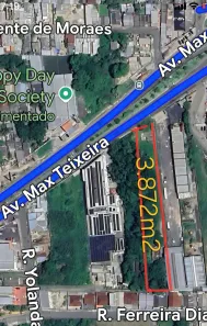 Lote/Terreno à venda, 3872m² no Flores, Manaus