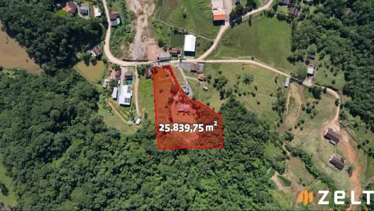 Lote/Terreno à venda, 25840m² no Fortaleza Alta, Blumenau
