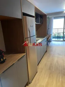 Flat com 1 Quarto para alugar, 30m² no Indianópolis, São Paulo