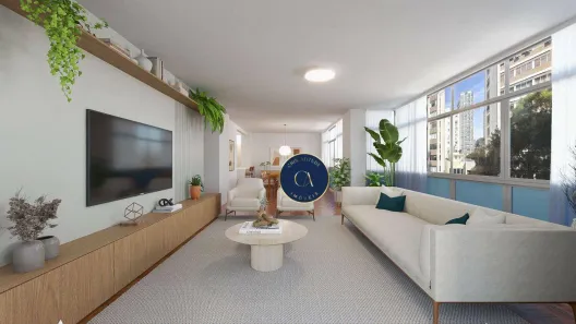 Apartamento com 3 Quartos à venda, 210m² no Higienópolis, São Paulo