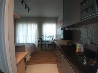 Apartamento com 1 Quarto para alugar, 28m² no Indianópolis, São Paulo