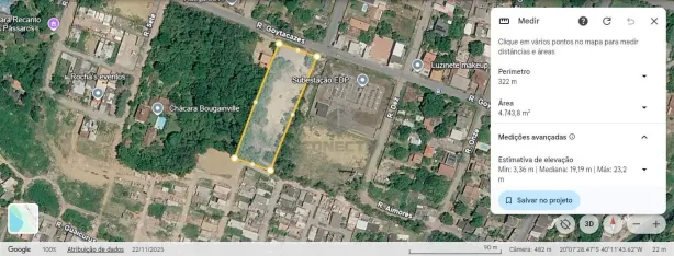 Lote/Terreno à venda, 4666m² no das Laranjeiras, Serra