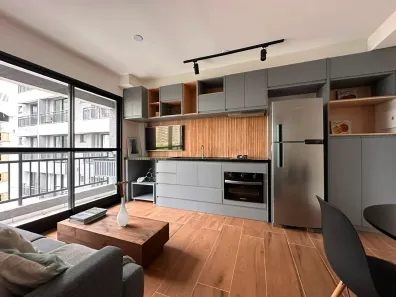 Apartamento com 2 Quartos para alugar, 42m² no Jardim Panorama, São Paulo