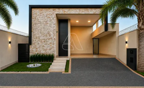 Casa de Condomínio com 3 Quartos à venda, 212m² no Condomínio Residencial Gaudi, Anápolis