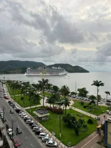 Apartamento com 2 Quartos para alugar, 74m² no Ponta da Praia, Santos
