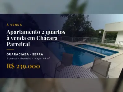 Apartamento com 2 Quartos à venda, 44m² no Guaraciaba, Serra