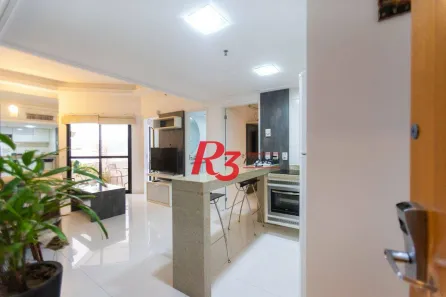 Flat com 2 Quartos para alugar, 60m² no Boqueirão, Santos