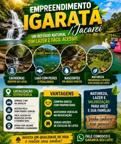 Lote/Terreno à venda, 600m² no Águas de Igaratá, Igaratá