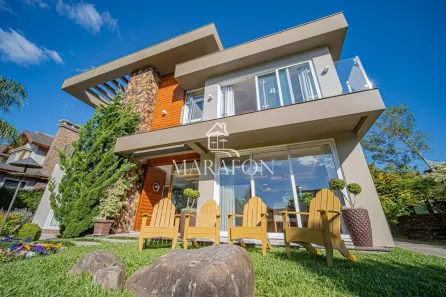 Casa de Condomínio com 4 Quartos à venda, 308m² no Vila Prinstrop, Gramado