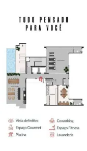 Apartamento com 1 Quarto à venda, 36m² no São Mateus, Juiz de Fora
