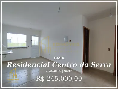 Casa com 2 Quartos à venda, 60m² no Residencial Centro da Serra, Serra
