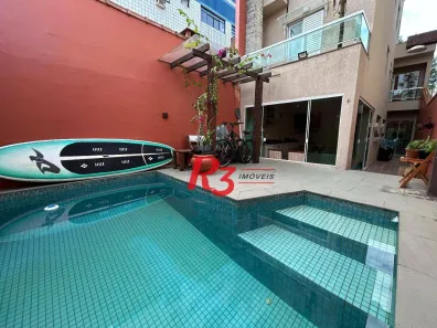 Sobrado com 4 Quartos à venda, 180m² no Aparecida, Santos