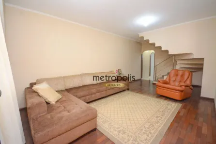 Sobrado com 4 Quartos à venda, 200m² no Vila Homero Thon, Santo André