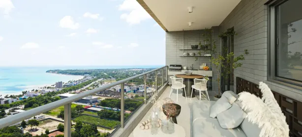 Apartamento com 3 Quartos à venda, 95m² no Altiplano Cabo Branco, João Pessoa
