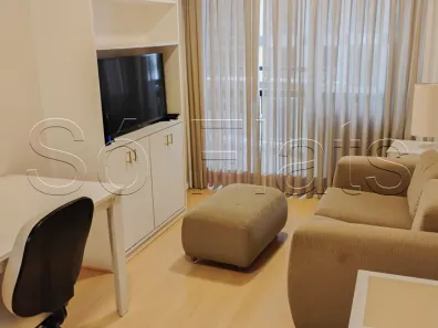 Flat com 1 Quarto para alugar, 35m² no Itaim Bibi, São Paulo