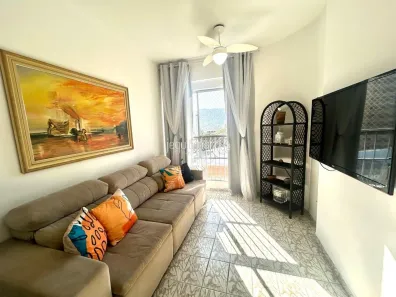 Apartamento com 1 Quarto para alugar, 44m² no Enseada, Guarujá