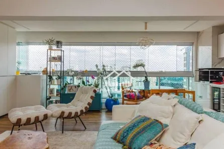 Apartamento com 3 Quartos à venda, 124m² no Vila Gertrudes, São Paulo