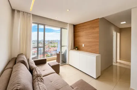 Apartamento com 3 Quartos para alugar, 70m² no Paquetá, Belo Horizonte
