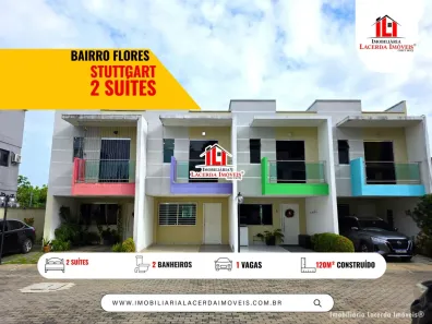 Casa de Condomínio com 2 Quartos à venda, 120m² no Flores, Manaus