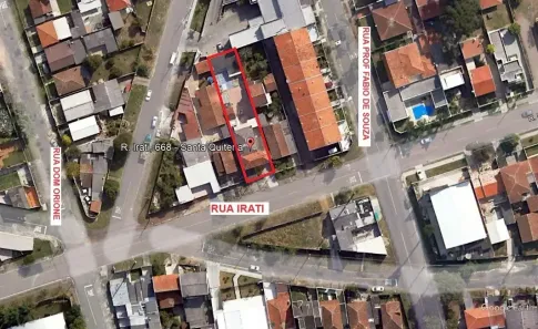 Lote/Terreno à venda, 550m² no Santa Quitéria, Curitiba
