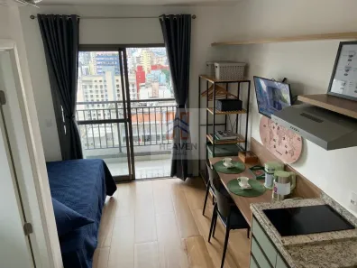 Apartamento com 1 Quarto à venda, 21m² no República, São Paulo