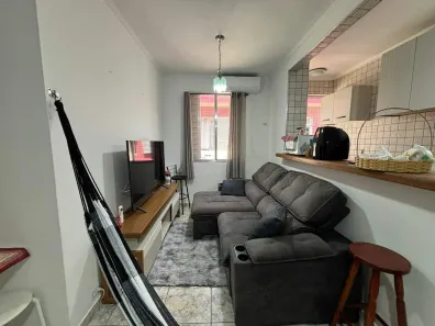 Apartamento com 1 Quarto à venda, 46m² no Guilhermina, Praia Grande