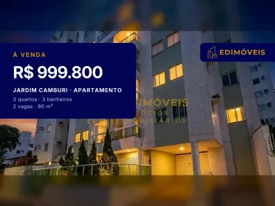 Apartamento com 3 Quartos à venda, 90m² no Jardim Camburi, Vitória