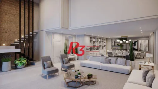 Apartamento com 4 Quartos à venda, 500m² no Ponta da Praia, Santos