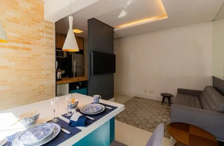 Apartamento com 1 Quarto para alugar, 40m² no Paraíso, São Paulo