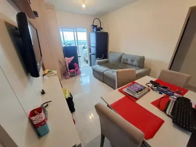 Apartamento com 1 Quarto à venda, 48m² no Guilhermina, Praia Grande