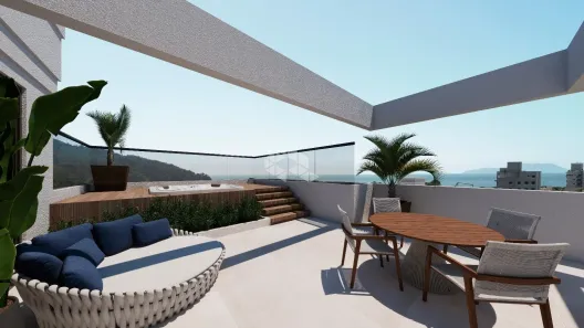 Cobertura com 4 Quartos à venda, 111m² no Praia Grande, Governador Celso Ramos