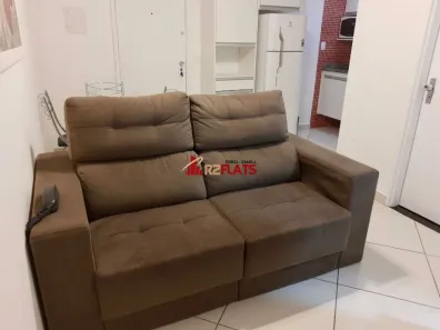 Flat com 1 Quarto para alugar, 33m² no Indianópolis, São Paulo