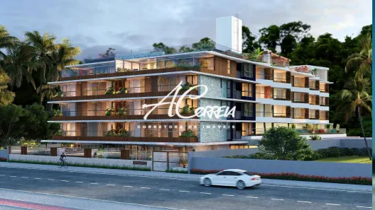 Apartamento com 1 Quarto à venda, 61m² no Cabo Branco, João Pessoa