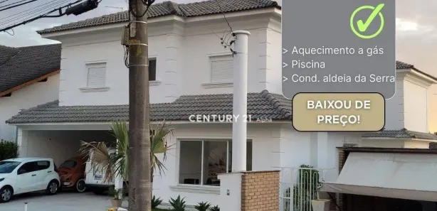 Casa de Condomínio com 4 Quartos à venda, 450m² no Morada das Flores (Aldeia da Serra), Santana de Parnaíba