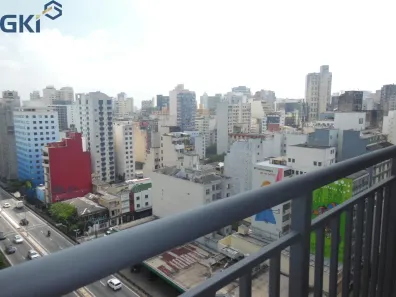 Apartamento com 1 Quarto para alugar, 27m² no Vila Buarque, São Paulo