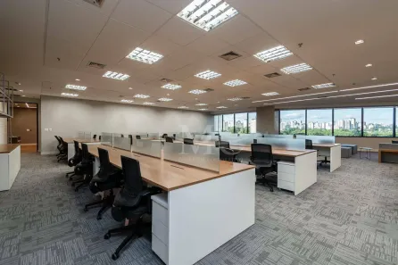 Sala Comercial para alugar, 450m² no Cidade Monções, São Paulo