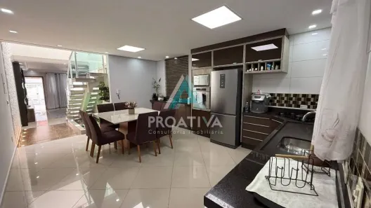 Sobrado com 4 Quartos à venda, 190m² no Vila Guiomar, Santo André
