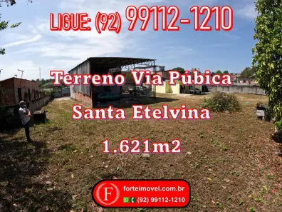 Lote/Terreno para alugar, 1621m² no Santa Etelvina, Manaus
