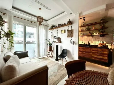 Apartamento com 2 Quartos para alugar, 65m² no Gonzaga, Santos