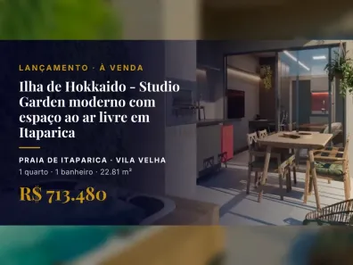 Apartamento com 1 Quarto à venda, 22m² no Praia de Itaparica, Vila Velha