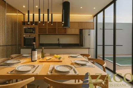 Casa de Condomínio com 3 Quartos à venda, 379m² no Villa Piemonte I, Franca