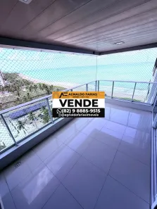 Apartamento com 4 Quartos à venda, 196m² no Guaxuma, Maceió