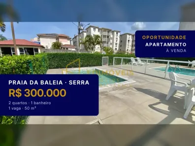 Apartamento com 2 Quartos à venda, 50m² no Praia da Baleia, Serra