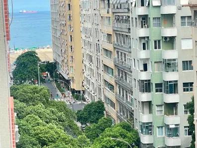 Apartamento com 1 Quarto para alugar, 43m² no Copacabana, Rio de Janeiro