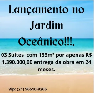 Apartamento com 3 Quartos à venda, 133m² no Barra da Tijuca, Rio de Janeiro