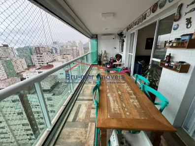 Apartamento com 3 Quartos à venda, 136m² no Pompéia, Santos