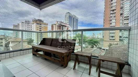 Apartamento com 2 Quartos à venda, 102m² no Aparecida, Santos